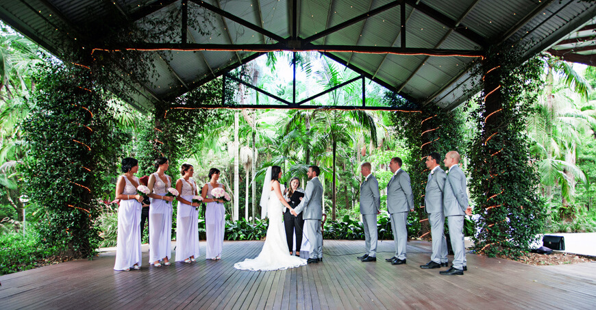 Rainforest Amphitheatre - A gorgeous Hinterland Wedding Ceremony Venue