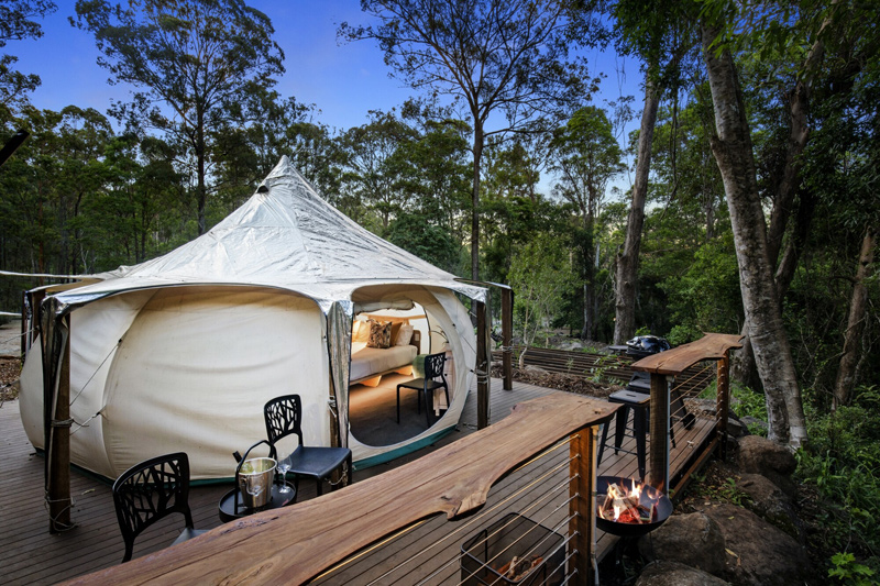 Woodland Tent - Glamping in Gold Coast Hinterland